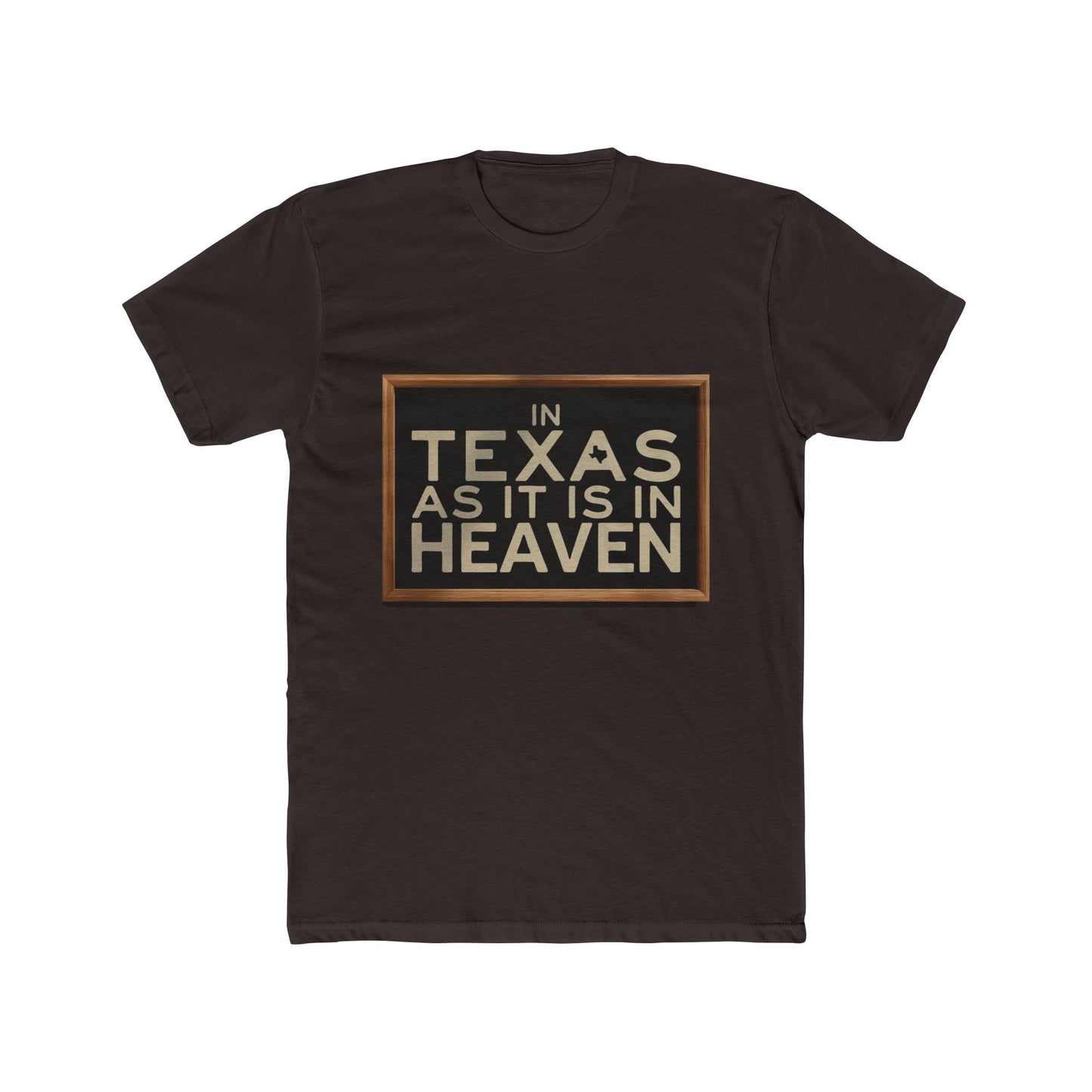 In Texas As In Heaven T-Shirt — Texas Pride Graphic Tee