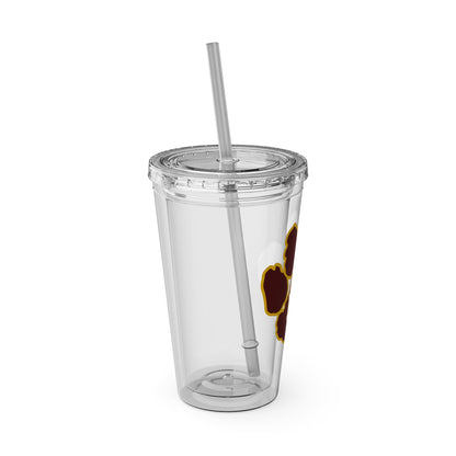 Sunsplash Tumbler with Straw, 16oz