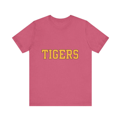 Unisex Jersey Short Sleeve Tee "TIGERS"  9 color options