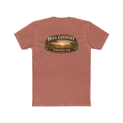 Hill Country Coffee Company Tee — Coffee Shop Logo T-Shirt #2