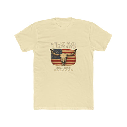 Texas EST 1845 T-Shirt — Vintage State Pride Tee