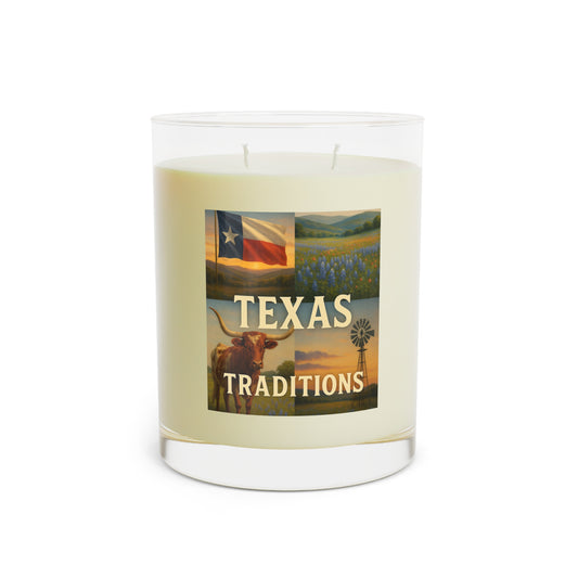 Texas Traditions Scented Candle — 11oz Glass Jar
