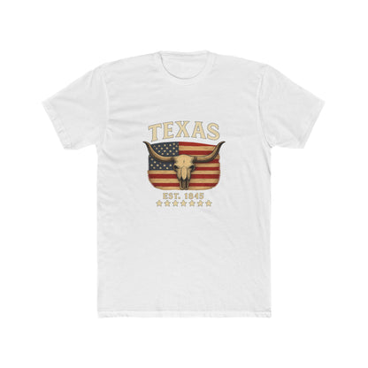 Texas EST 1845 T-Shirt — Vintage State Pride Tee