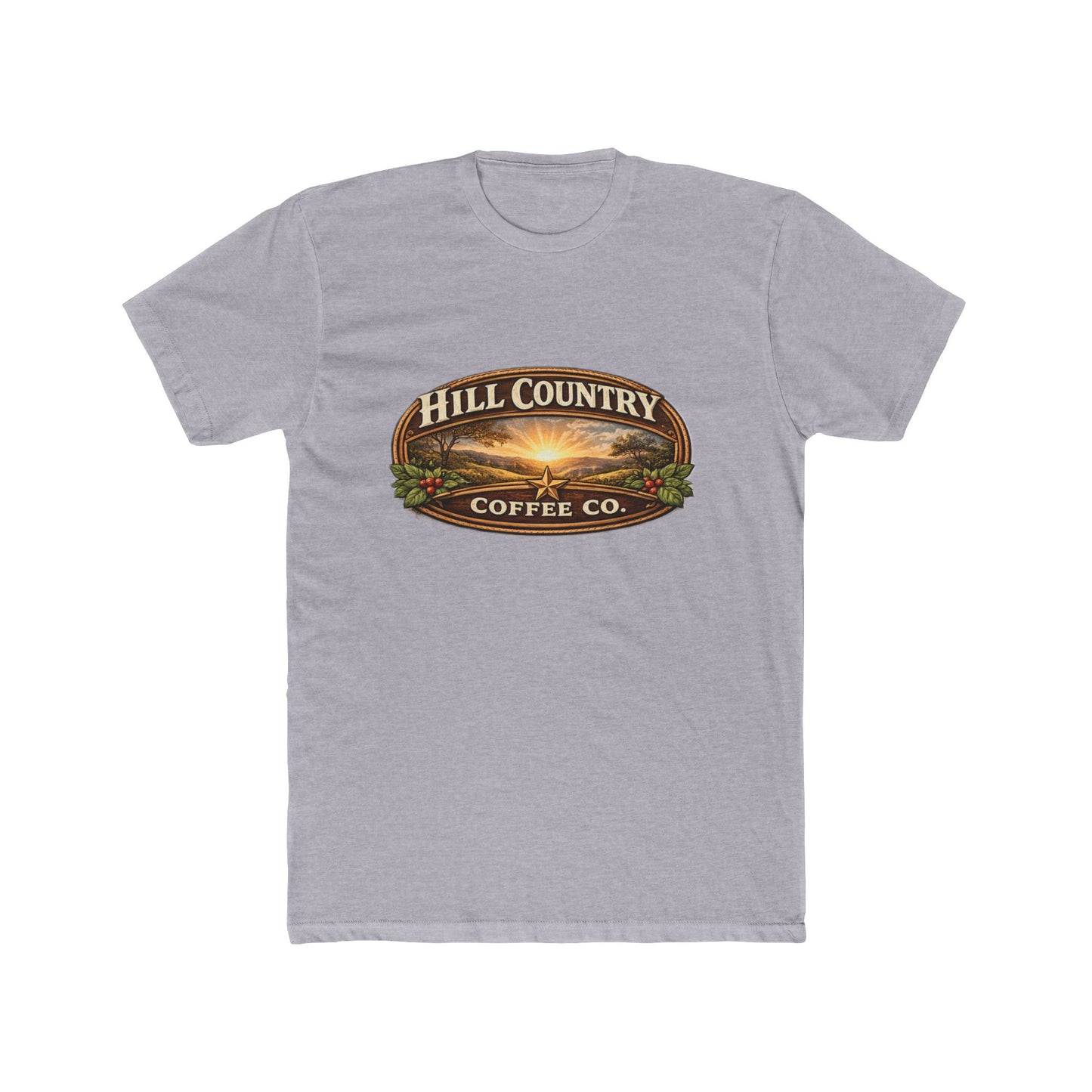 Hill Country Coffee Company Tee — Coffee Shop Logo T-Shirt