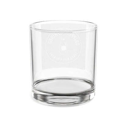 Engraved Whiskey Glass 10.5oz — “DRIPPING SPRINGS” Personalized Rocks Glass