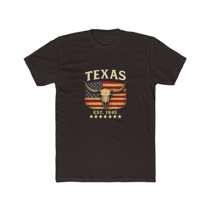 Texas EST 1845 T-Shirt — Vintage State Pride Tee