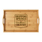 Bamboo Serving Tray (Engraving)