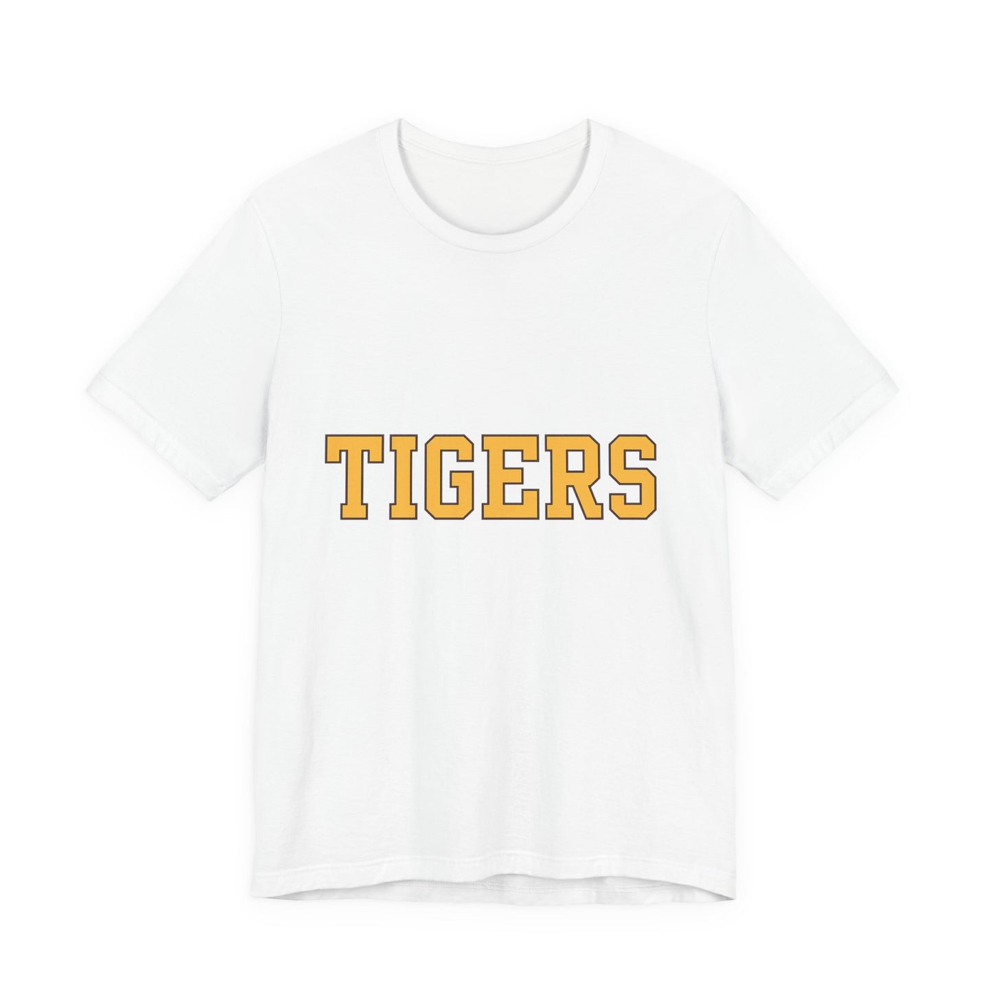 Unisex Jersey Short Sleeve Tee "TIGERS"  Multiple color options