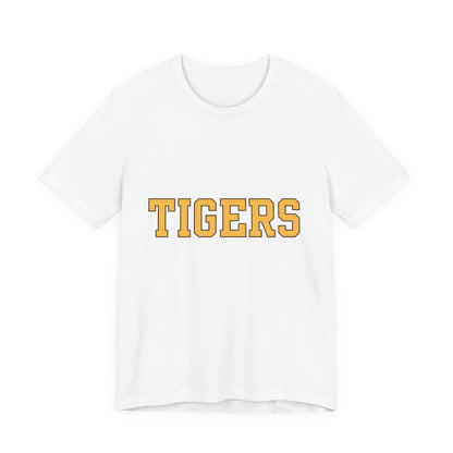 Unisex Jersey Short Sleeve Tee "TIGERS"  Multiple color options