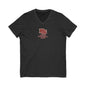 Baseball Mom V-Neck Tee — 'Tigers'
