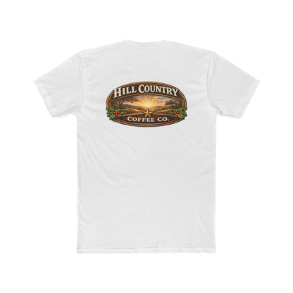 Hill Country Coffee Company Tee — Coffee Shop Logo T-Shirt #2
