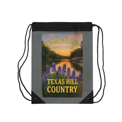 Dripping Springs Tigers Drawstring Bag — School Spirit Gym Sack