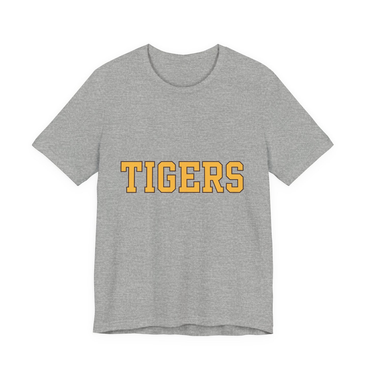 Unisex Jersey Short Sleeve Tee "TIGERS"  Multiple color options