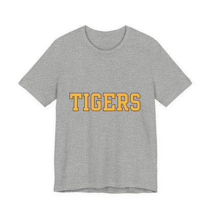 Unisex Jersey Short Sleeve Tee "TIGERS"  Multiple color options