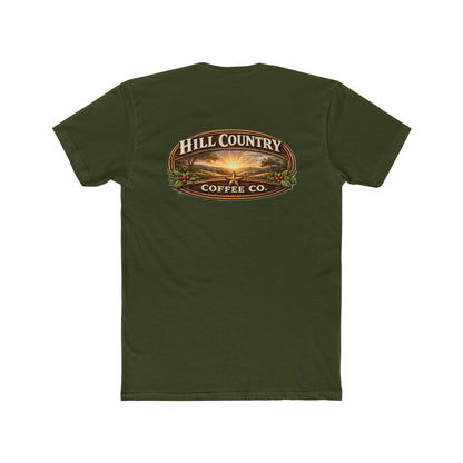 Hill Country Coffee Company Tee — Coffee Shop Logo T-Shirt #2
