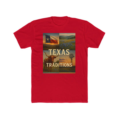 Texas Traditions T-Shirt — Rustic Lone Star Crew Tee