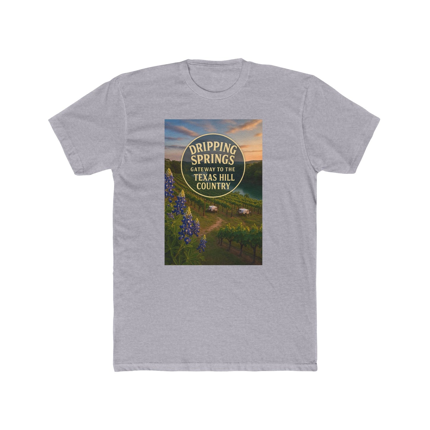 Dripping Springs Gateway to the Hill Country Tee — Scenic Texas Souvenir