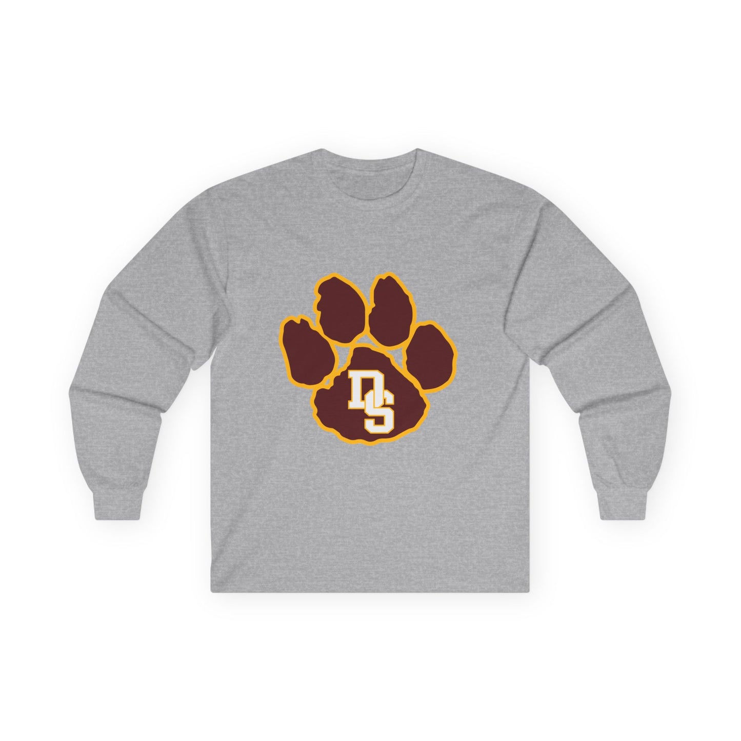 Long Sleeve Tee – Custom Monogram Design - 5 color options