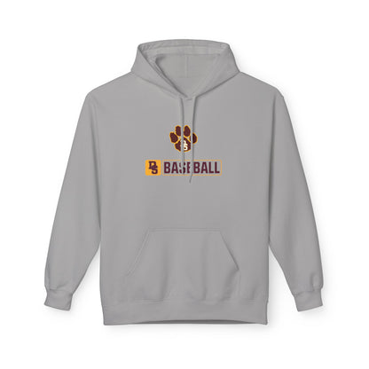 Baseball Unisex Midweight Softstyle Fleece Hoodie- 6 color options