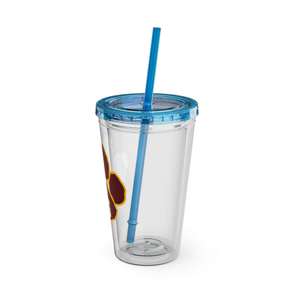 Sunsplash Tumbler with Straw, 16oz