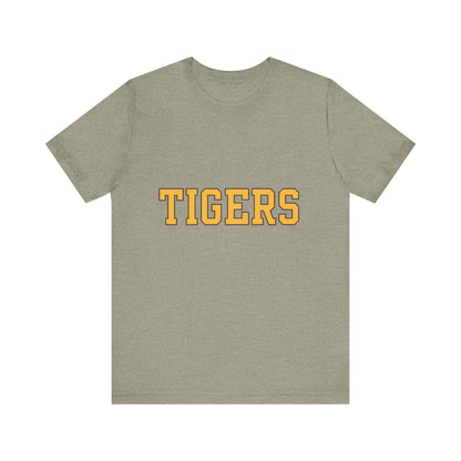Unisex Jersey Short Sleeve Tee "TIGERS"  9 color options