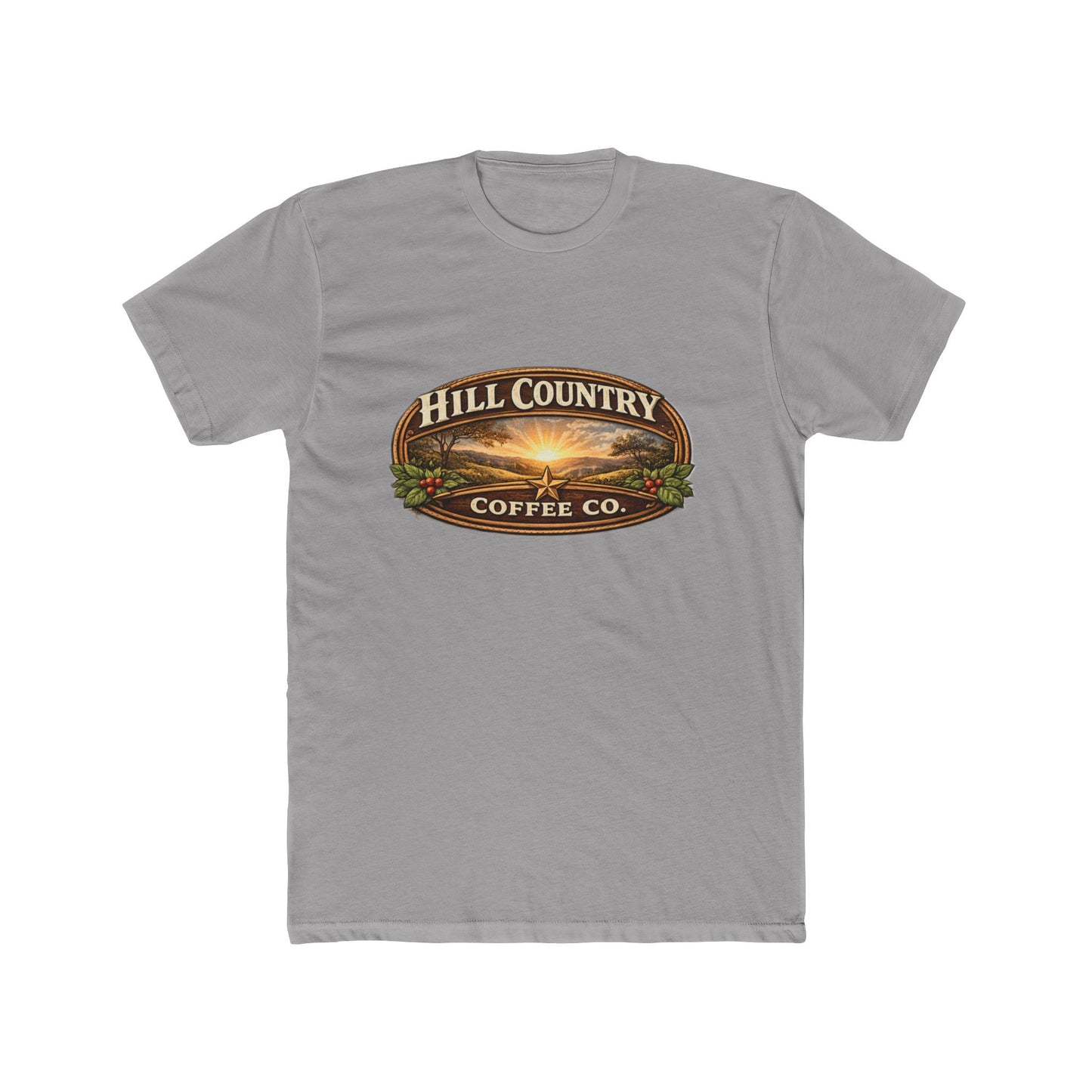 Hill Country Coffee Company Tee — Coffee Shop Logo T-Shirt