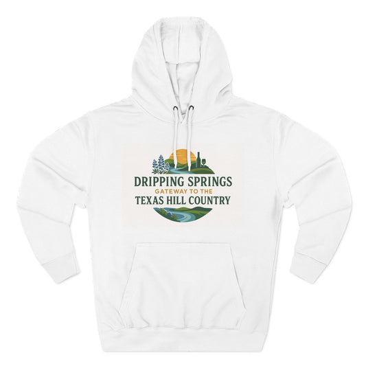 Three-Panel Fleece Hoodie