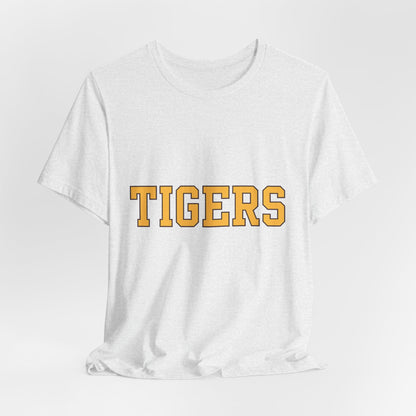 Unisex Jersey Short Sleeve Tee "TIGERS"  Multiple color options