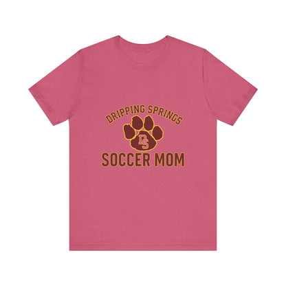 "SOCCER MOM" Unisex Jersey Short Sleeve Tee, 9 color options