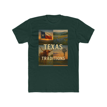 Texas Traditions T-Shirt — Rustic Lone Star Crew Tee