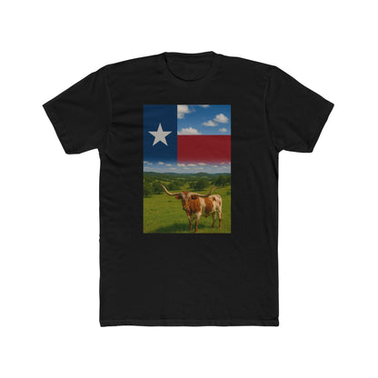 Texas Flag & Longhorn T-shirt
