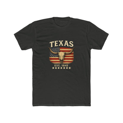 Texas EST 1845 T-Shirt — Vintage State Pride Tee