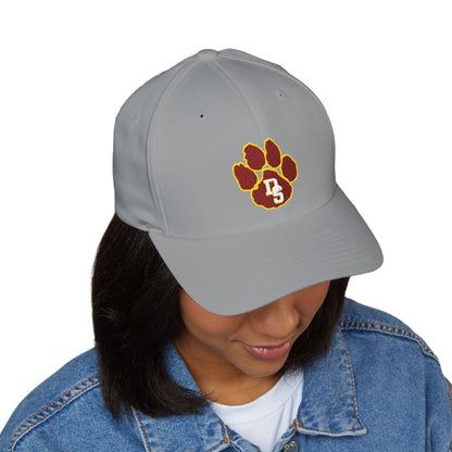 Embroidered Cap with Paw Print, Custom Sports Hat, Personalized Gift for Pet Lovers, Adjustable Baseball Cap, Team Spirit Accessory