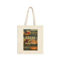 Texas Traditions Canvas Tote — Texas Flag & Longhorn Cotton Tote Bag