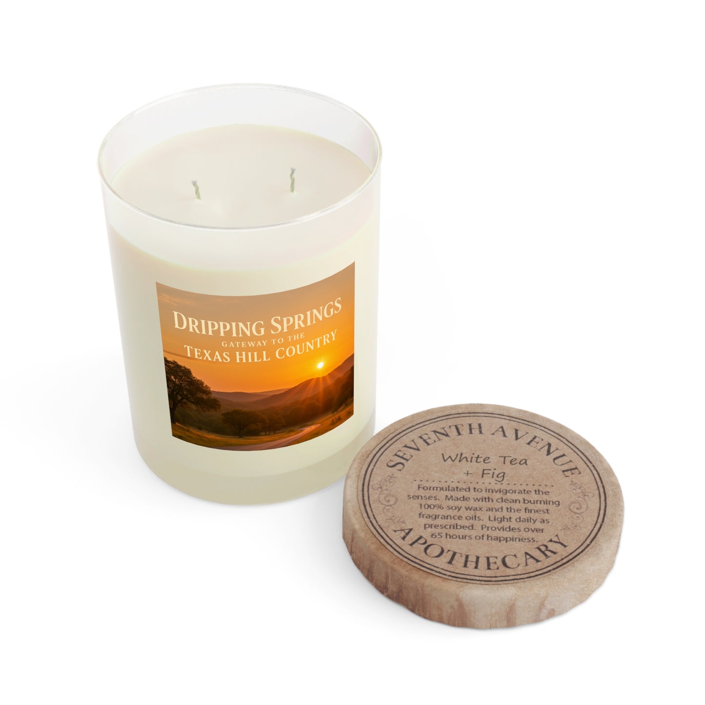 Dripping Springs Sunset Scented Candle — Texas Hill Country 11oz