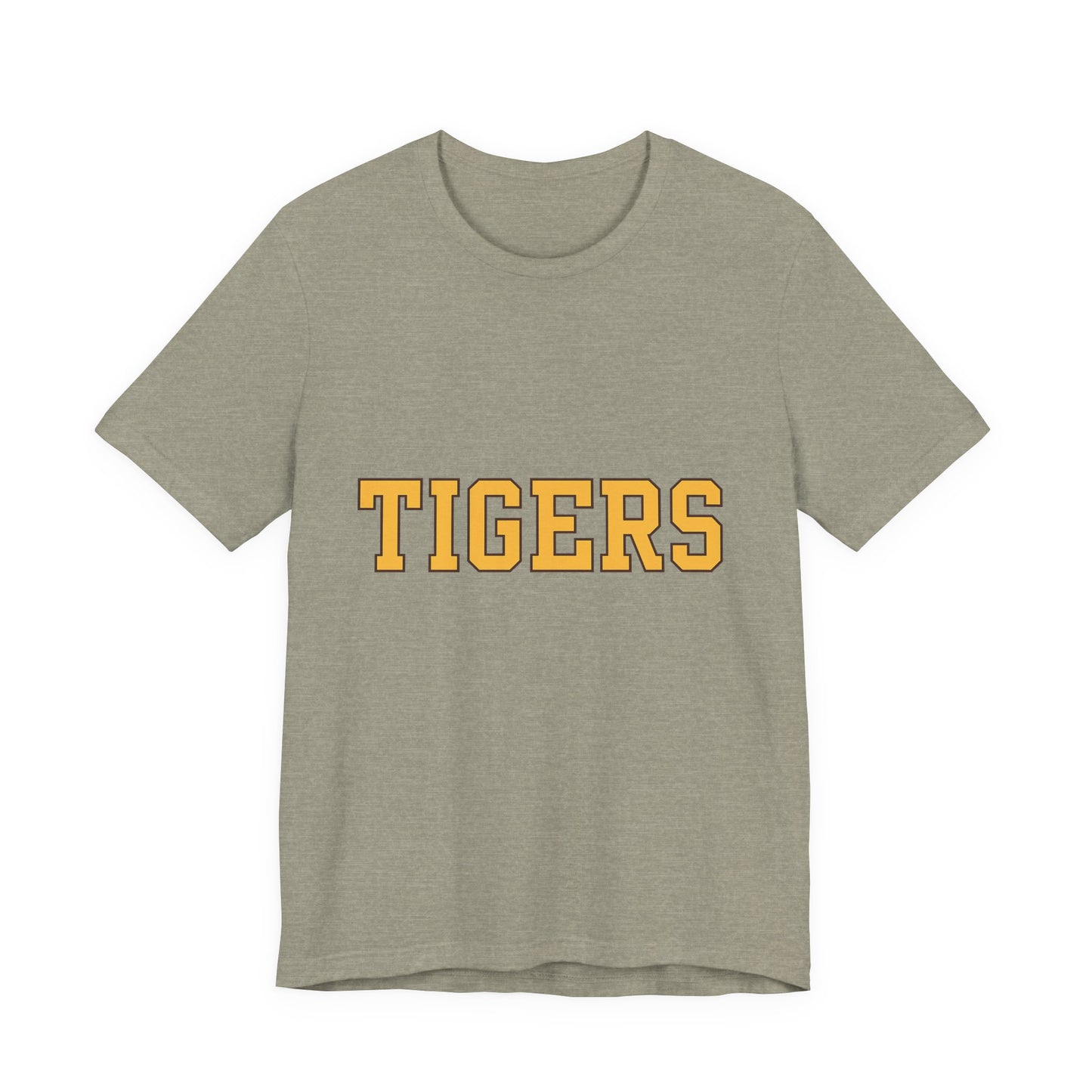 Unisex Jersey Short Sleeve Tee "TIGERS"  Multiple color options