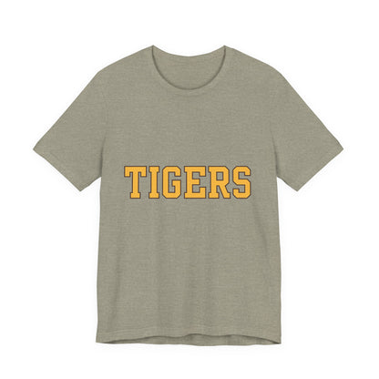 Unisex Jersey Short Sleeve Tee "TIGERS"  Multiple color options