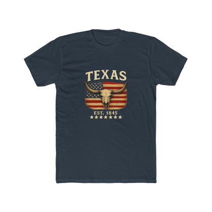Texas EST 1845 T-Shirt — Vintage State Pride Tee