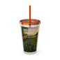 Hill Country Sunsplash Tumbler with Straw, 16oz - Perfect for Walks, Workouts, Gifts & School, Customizable Design for Everyone