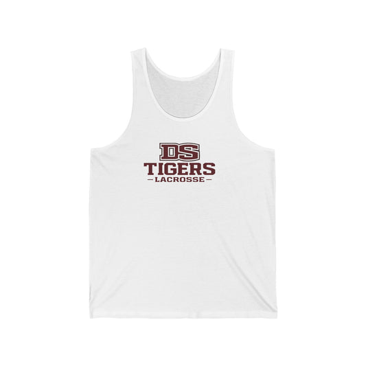 DS Tigers Lacrosse Tank Top — School Team Athletic Jersey