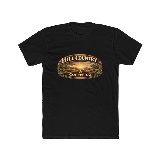 Hill Country Coffee Company Tee — Coffee Shop Logo T-Shirt
