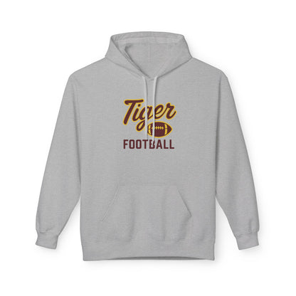 "TIGER FOOTBALL"  Unisex Midweight Softstyle Fleece Hoodie- 6 color options