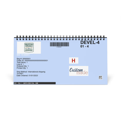 Desktop Calendar (2026 grid)