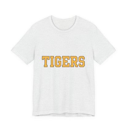 Unisex Jersey Short Sleeve Tee "TIGERS"  Multiple color options