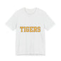 Unisex Jersey Short Sleeve Tee "TIGERS"  Multiple color options