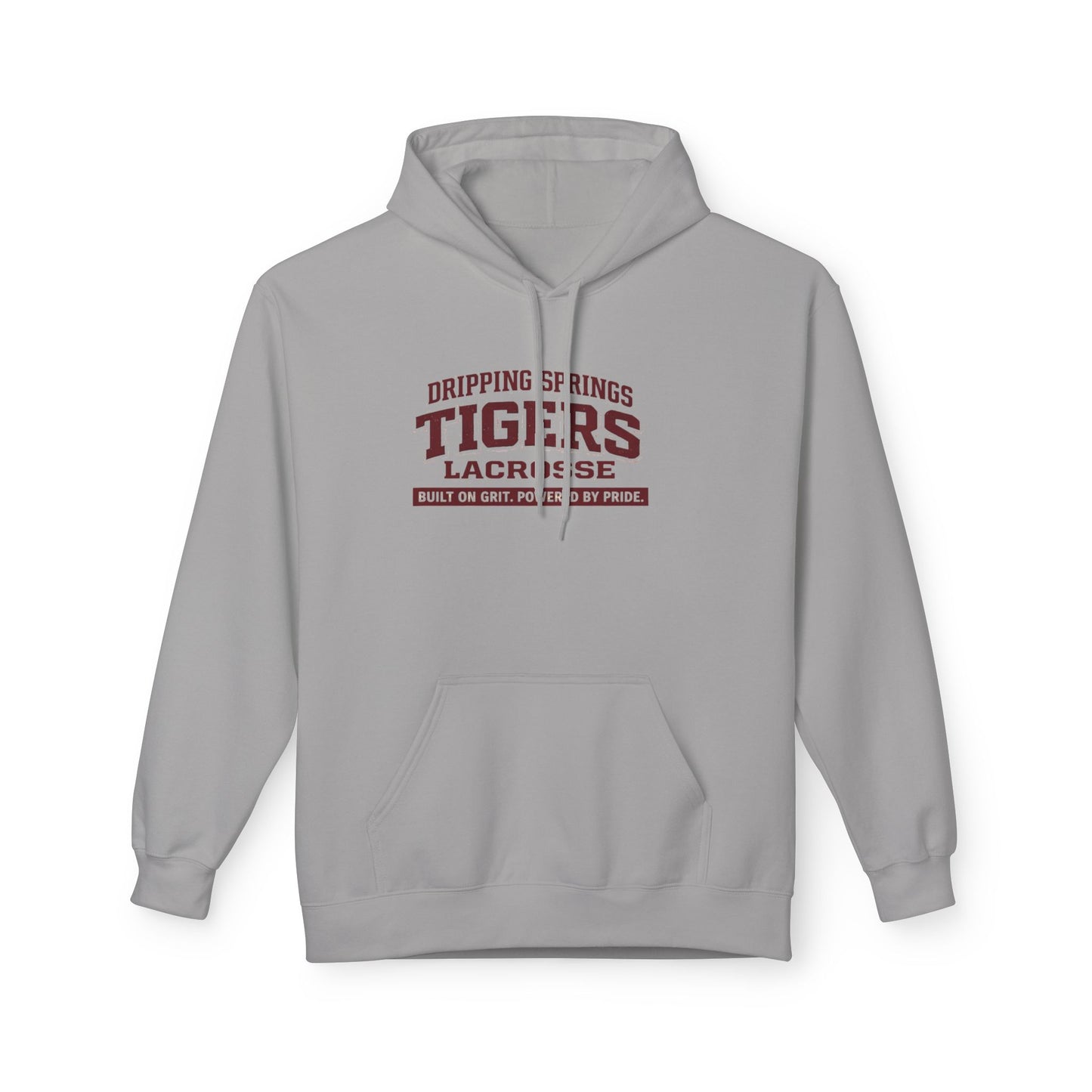 Tigers Lacrosse Hoodie — "Dripping Springs" Team Pride Pullover (multiple colors)