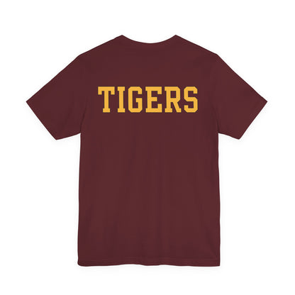 Unisex Jersey Short Sleeve Tee "TIGERS"  Multiple color options