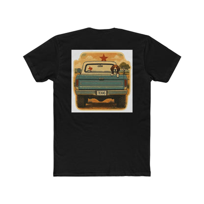 Texas Truck & Loyal Dog T-Shirt — Rustic Lone Star Trucking Tee