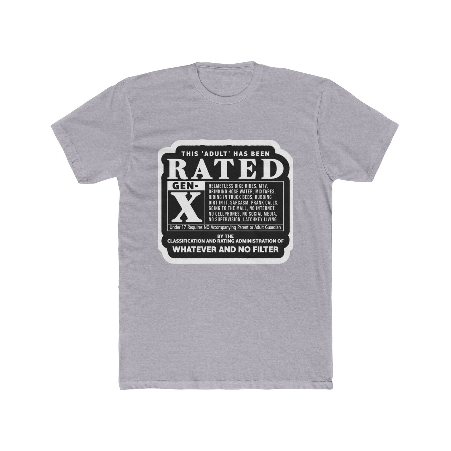 Gen X Tee — Retro 80s/90s Nostalgia T-Shirt