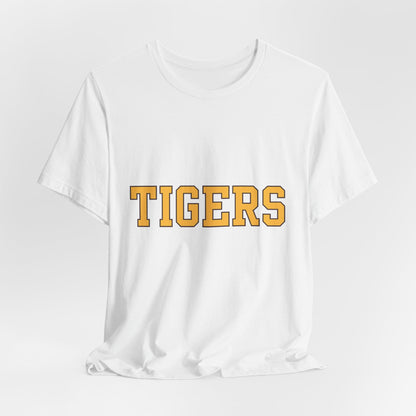 Unisex Jersey Short Sleeve Tee "TIGERS"  Multiple color options